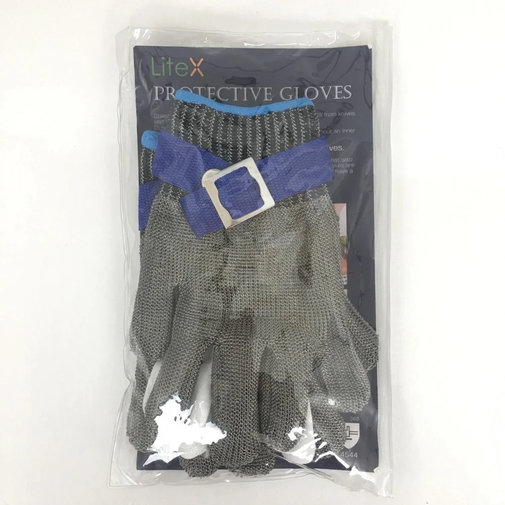 Stainless Steel Cut Resistant Gloves NEW Size S Filleting Meat Trimming by LiteX